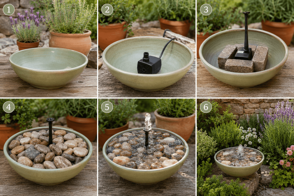 DIY Small Fountain: A Simple Way to Transform Your Garden Corner