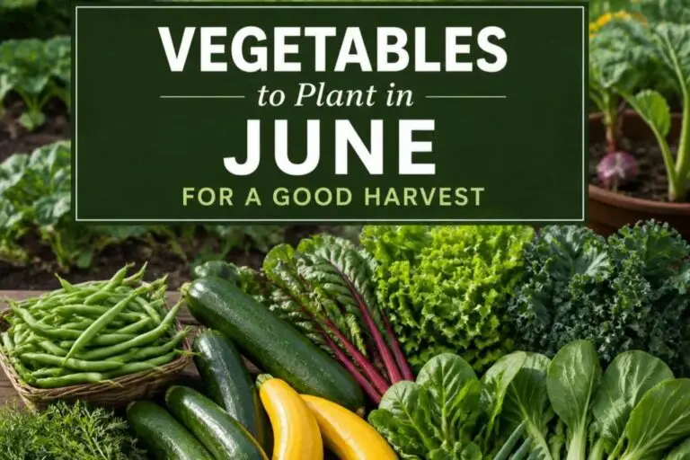 vegetables to plant in june that can still plant