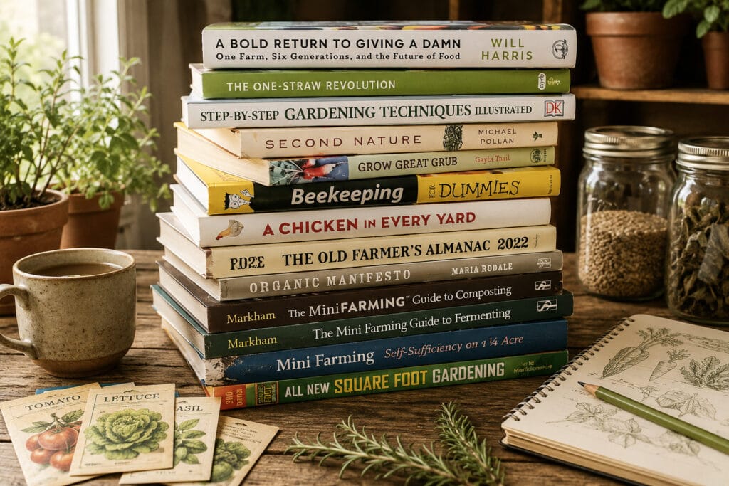11 Best Homesteading Books for Beginners Who Want Practical Skills