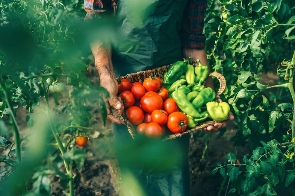 Seed saving for beginners using mature tomatoes and peppers harvested from healthy garden plants.